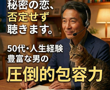 誰にも言えない秘密の恋✅️否定せず聴きます 複雑な恋⚠️禁断の愛の悩み⚠️波乱万丈50代が貴女の味方♥️ イメージ1