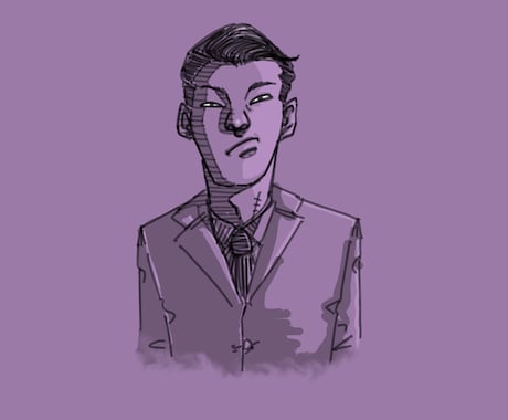 イラスト描きます シンプルで記憶に残る人物イラストを描きます。 イメージ2
