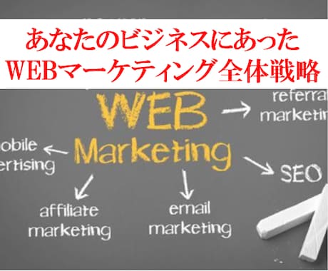 プロがウェブ集客全体をコンサルします あなたの事業にあった、SEOやSNSに閉じない、全体戦略を！ イメージ1