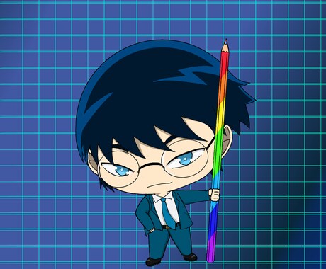 ミニキャラなどのイラスト描きます ここでしか出せない個性的なイラスト約束します！ イメージ2