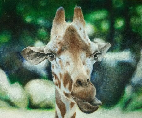 動物絵画の販売いたします 油絵で細密に描かれた動物の絵を販売いたします イメージ2