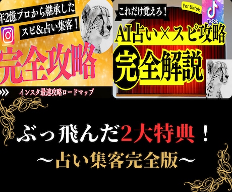 AI占い攻略ガイドで初心者でも集客する方法教えます 経験、知識、実績ゼロでも選ばれる占い師になる3大特典付き イメージ2