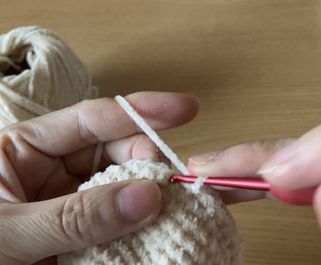 現役の編み物講師が優しくオンラインレッスン致します かぎ針編み始めませんか？わかりやすく丁寧に編み物お教えします イメージ1