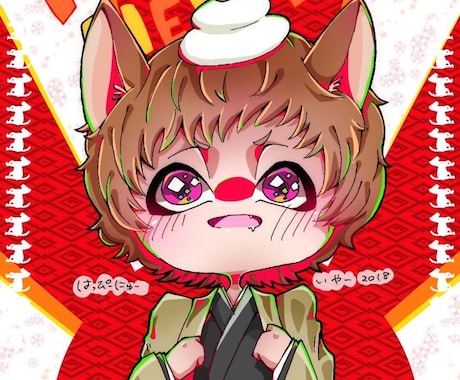 ツイキャス、Twitterアイコンイラスト描きます ポップでキャッチーなイラストで他と差をつけ魅せる。 イメージ1