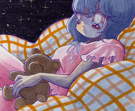 目を引く絵柄で世界観をアシストします 唯一無二の絵柄であなたの世界を彩ります イメージ2