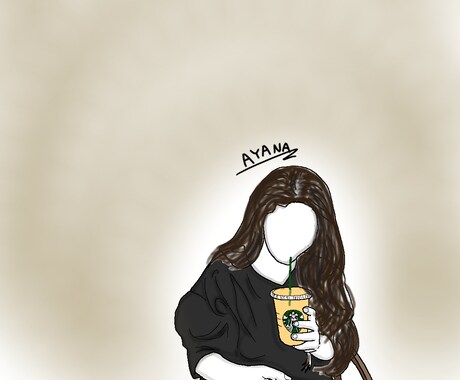 アイコンサイズのイラストを描きます 思い出の写真や、エモショットをSNSのアイコンに✌️ イメージ1
