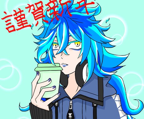 ご希望のイラストお描きします 少年漫画風の個性的なイラストが強みです。 イメージ1