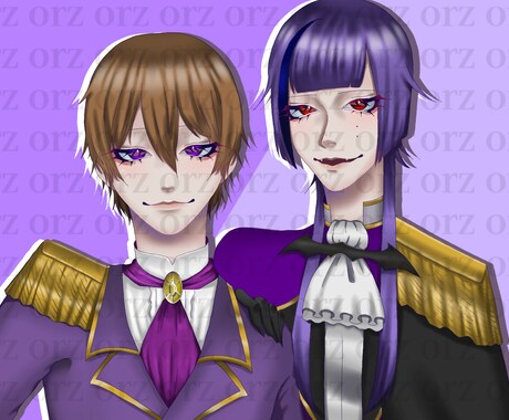 1枚絵描きます グッズやSNSで使用する1枚絵を描きます。 イメージ2