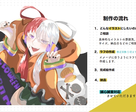 可愛いイラスト描きます イラスト、立ち絵キャラデザに加え、安い早い丁寧を心掛けてます イメージ2