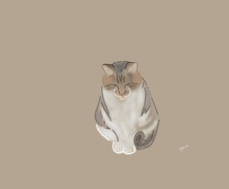 あなたのペットの似顔絵作成します トレースだからこそ出るあたたかみをお楽しみいただけます！ イメージ1