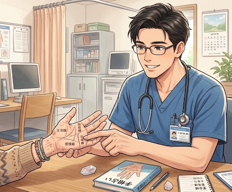 左右の手相であなたの特徴を調べます 画像を送るだけ。早ければ数分で結果をお送りします。 イメージ1