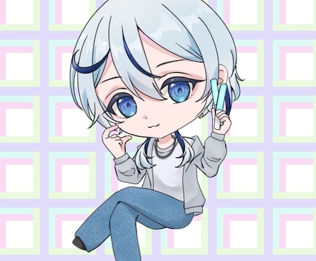 オタ活SD【量産イラスト】かきます オタ活向けの量産イラストです！ イメージ1