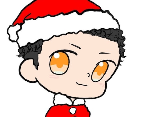 サンタさんになれます 自分のキャラクターや似顔絵にサンタコスさせましょう！ イメージ2