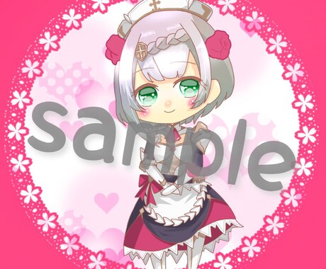 SNSのアイコン描きます デフォルメアイコンいかがです？ イメージ1