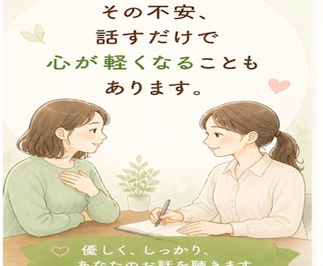 医療介護の不安を、看護師が一緒に整理します ご本人さま、ご家族さま、どなたでもどうぞ イメージ2