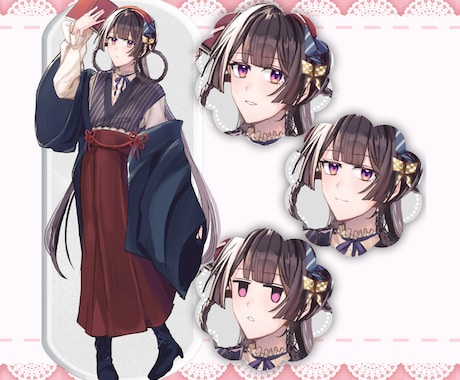キャラクター・立ち絵制作します TRPG・ゲーム・動画用立ち絵制作します！商用利用料込！ イメージ2