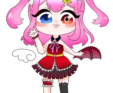 VTuberさん等のSDイラストを描きます VTuberさん、SNSアイコン等のSDイラストを描きます！ イメージ2