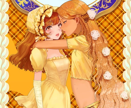 商用可、イラスト描き下ろします 老若男女、背景、動物幅広くお気軽にご相談ください。 イメージ2