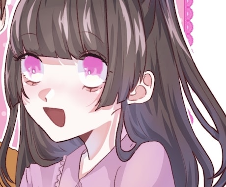 可愛いイラスト描きます SNSなどに使うアイコンやヘッダー用のイラスト等書きます。 イメージ1