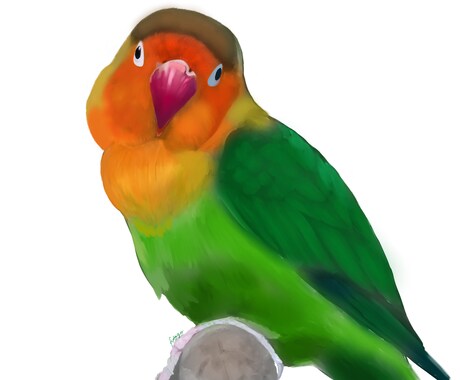 とても美麗！写真レベルのうちの子の似顔絵かきます ペット専門イラストレーターが丹精込めて描かせていだたきます！ イメージ1