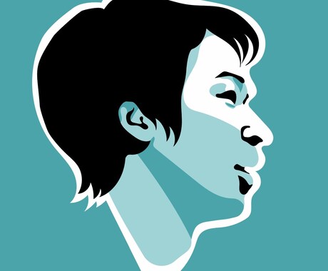 オシャレな似顔絵風ロゴ作成します スタイリッシュな似顔絵ロゴでSNSで映えよう！ イメージ2