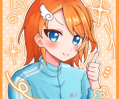 SNS用の可愛い萌え系アイコンイラストを描きます イラストの可愛さには自信があります イメージ2