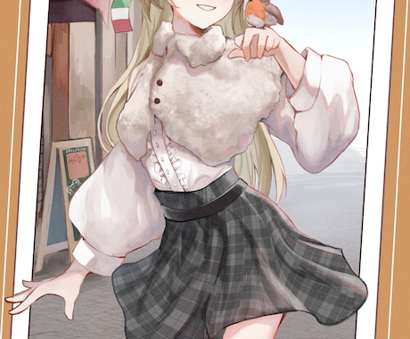 キャラクターイラストお受けします 柔軟にさまざまな塗りなどが対応可能です。 イメージ2