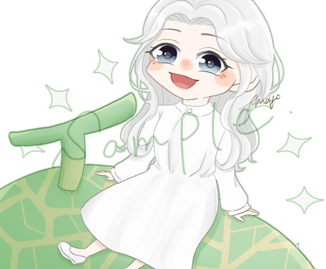 かわいいデフォルメイラスト作成します お写真を元にポップに可愛いイラストに仕上げます イメージ2