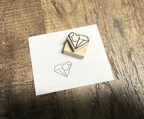 イラストハンコ作ります 消しゴムハンコ3cm×3cmのハンコ作成いたします！ イメージ1