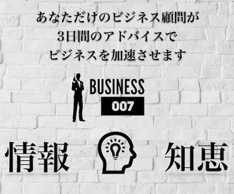 ビジネス顧問があなたのビジネスをサポートします 知恵を手に入れたくて悩んでいる方は是非ご相談を！ イメージ1