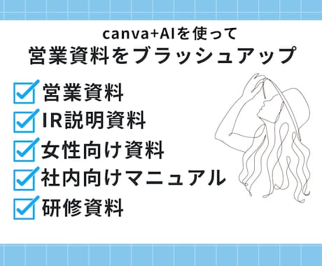 IR経験 AI×デザインで伝わる資料を納品します 1枚500円～ 相手に刺さる資料にブラッシュアップ イメージ1