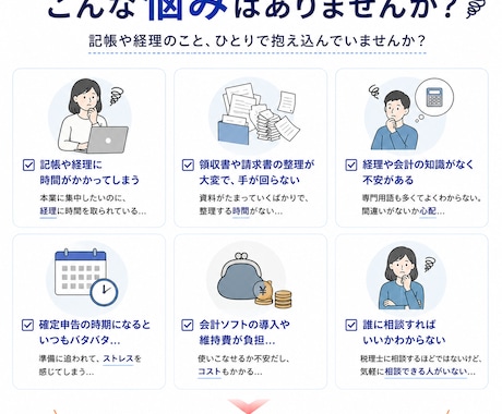 仕訳数無制限｜マネーフォワードへの記帳を代行します 3980円から追加料金なしで帳簿が手に入る イメージ2