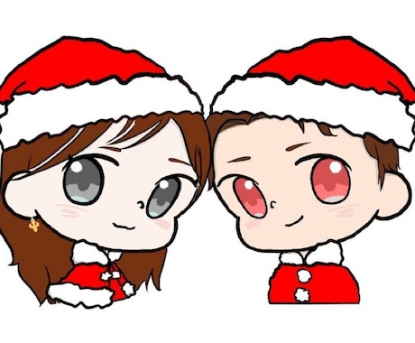 サンタさんになれます 自分のキャラクターや似顔絵にサンタコスさせましょう！ イメージ1