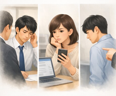 15日間｜職場の悩みや不安を一緒に整理します 職場の悩みや不安を一緒に整理しましょう。 イメージ2