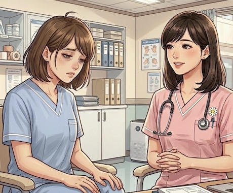 仕事に疲れたナースさんに寄り添います 現役フリーナースが聴く悩みの種|次の一歩をチャットで相談 イメージ1