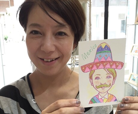 旅気分似顔絵描きます SNSのアイコンにもピッタリです イメージ2