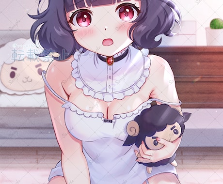 可愛いイラスト（一枚絵、アイコン等）お描きします あなただけの特別な可愛いイラストをお届けします！ イメージ2