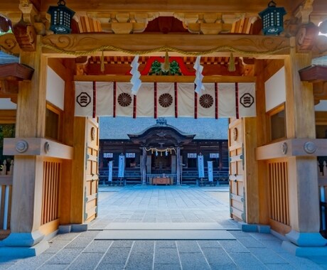 大山祇神社参拝代行いたします 四国八十八カ所に相当するご利益をもつ神社(パワースポット) イメージ2