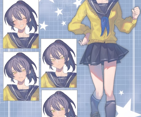立ち絵を描きます あなただけの厚塗り寄り立ち絵を書きます！ イメージ2