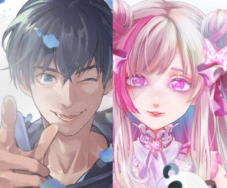SNS等のオリジナルアイコン制作します 小さな画像でも目を引くものを！ イメージ1