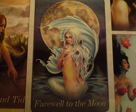 人魚と月✶あなたの女性性を高める魔法をかけます 人魚とともに月の周期につながることで愛と魅力を高めます イメージ1