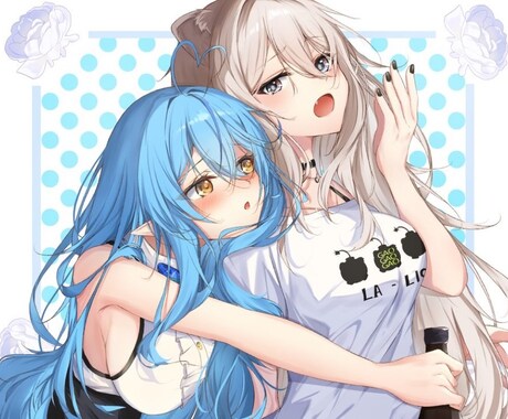 動画内などで使用するイラストを制作します Vtuberなどのイラスト、サムネイル用イラストなど イメージ2