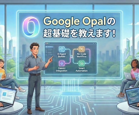 Google Opalの超基礎を教え込みます 【初心者歓迎】AIスキル0でも話題のOpalで業務を自動化！ イメージ1