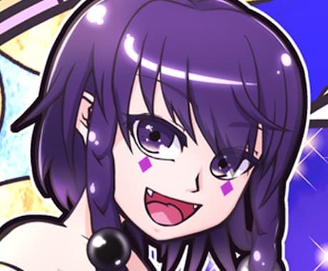 SNSアイコン用イラスト描きます やわらかく幻想的な女性キャラのSNSアイコン描きます イメージ2
