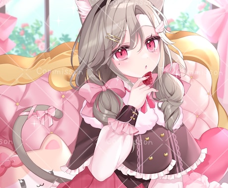 イラスト全般制作します SNS用アイコン、Vtuber立ち絵など何でも描きます！ イメージ1