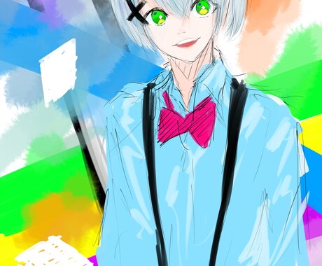 あなたの持ちキャラ(版権も)簡単にイラストにします 自作キャラのイラストが欲しい方へ！あまり丁寧には描きません イメージ2