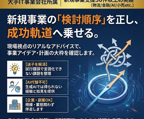 新規事業の相談に全力で向き合います 隙間時間のやり取りで可 過去6年の経験を駆使し対応します！ イメージ1