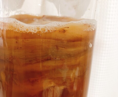 自家製コンブチャのレシピ提供します 大人気のコンブチャ(KOMBUCHA)が自家製で簡単に作れる イメージ1