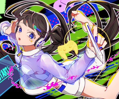 要望に合わせて魅力的なイラストを描きます 目を惹くイラスト制作やキャラクターデザインをします。 イメージ1