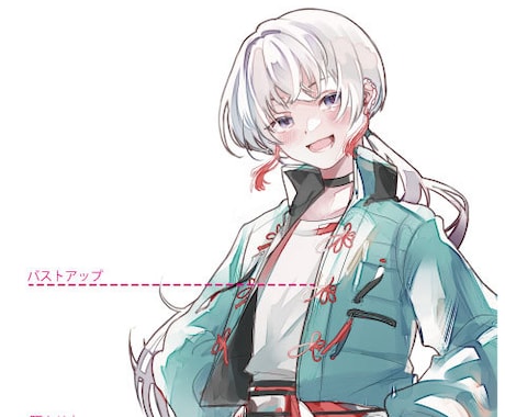 サムネ・アイコン・ヘッダー等のイラスト描きます キャラクターに合わせてオーダーメイドでお花盛りできます！ イメージ2